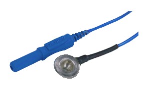 Wielorazowa elektroda miseczkowa SN z kablem 1,5 m wtyk 1,5 mm TP